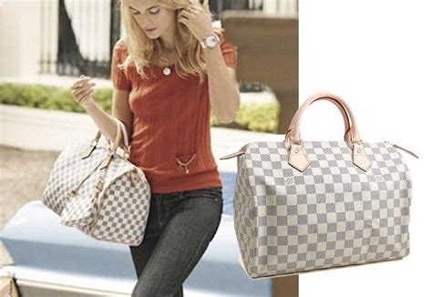 louis vuitton speedy azur street style|Louis Vuitton handbags.